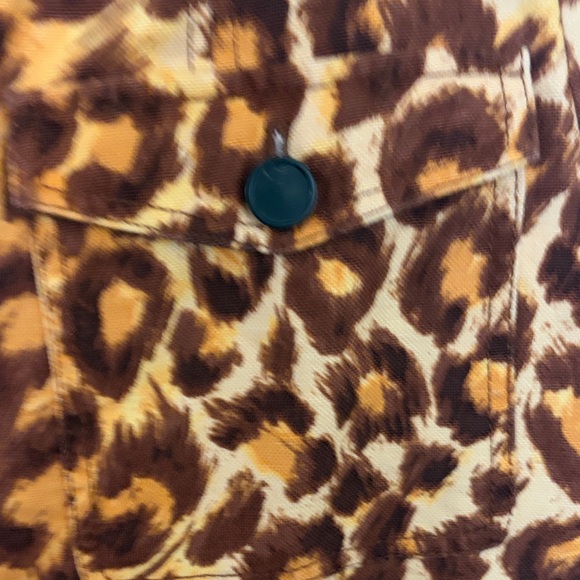 Kate Spade Brown Leopard A-Line Skirt - Picture 3 of 6